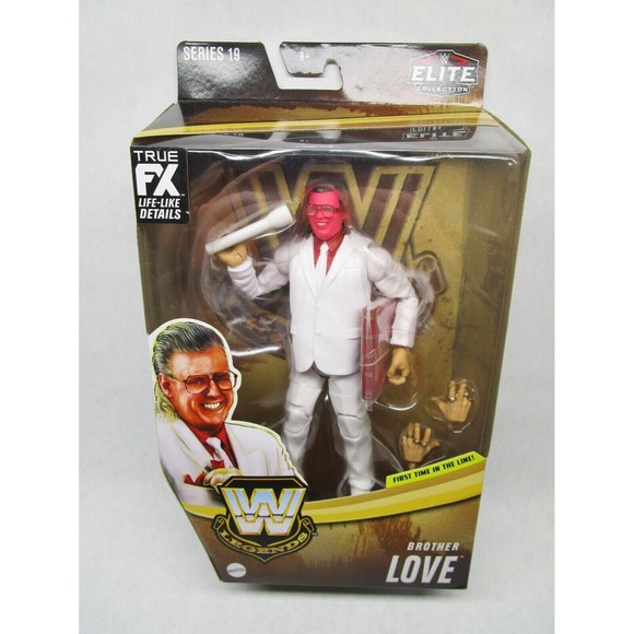 WWE Legends Elite Collection Series 19 Brother Love Action Figure New in Box NIB - Picture 1 of 4